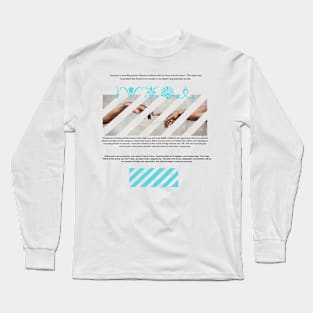 Creation by fsngarage (blue) Long Sleeve T-Shirt